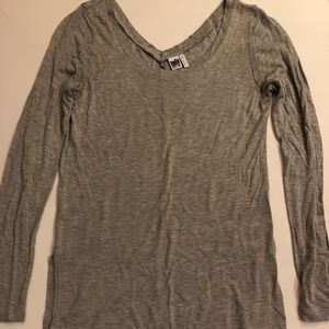 Longsleeve, gray T-shirt XS